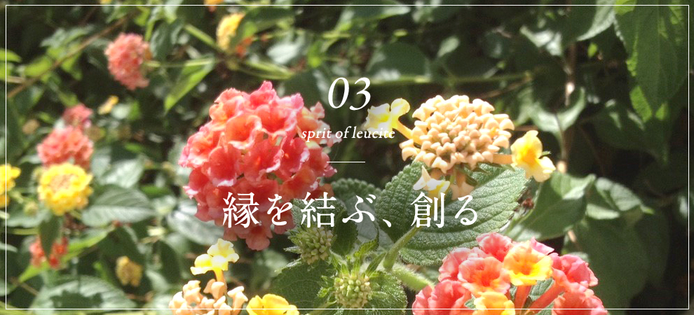 sprit of leucite 縁を結ぶ、創る